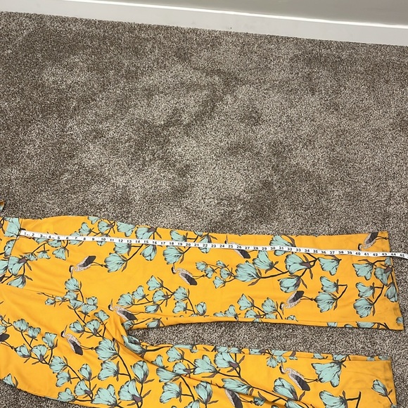 ANTHROPOLOGIE | Varun Bahl Warbler Yellow Floral Jumpsuit NWT Size 12 - Picture 12 of 14